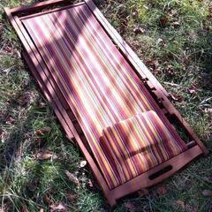 木製　アウトドアチェア　ガーデンチェアの画像