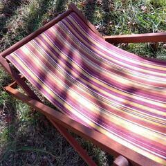 木製　アウトドアチェア　ガーデンチェアの画像