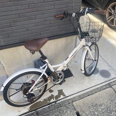折り畳み自転車　ギア付き