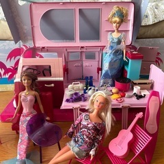 バービー付 Barbieキャンピングカーセット
