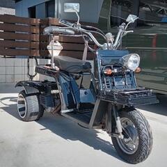 TD01 ジャイロX 3人乗り 側車付軽二輪