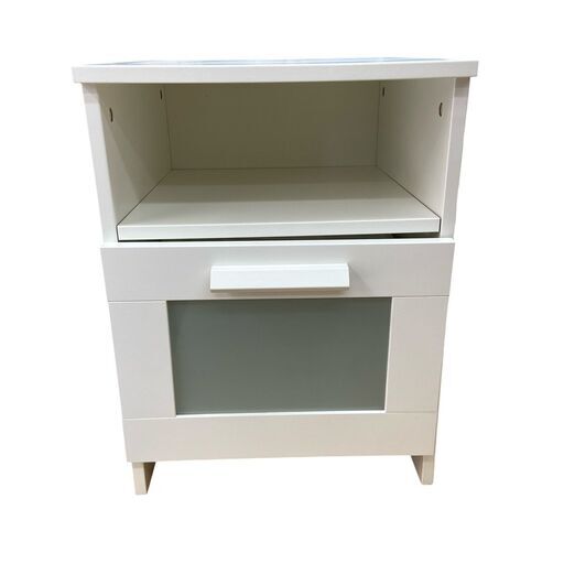 【レガストック川崎本店】IKEA イケア ブリムネス サイドテーブル ホワイト 横39奥41高53cm