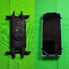 自転車用スマホホルダー＆ステムマウントブラケット　トップキャップ　ガーミンマウントの画像