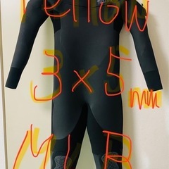 Fellow MLB 3x5mm セミドライ ウェットスーツ 