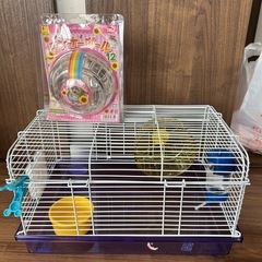 ハムスター小屋とランナーボール新品　　どちらか一方でも可