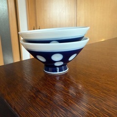 懐かしいご飯茶碗　2個セットの画像