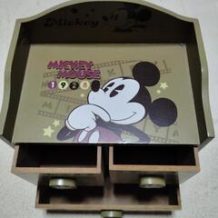 最終お値下げ今月処分ディズニー木製小物いれインテリアの画像
