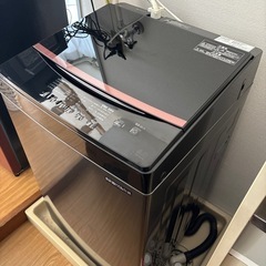 6kg全自動洗濯機 2024年製ブラックの画像