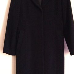 日本製ロングコート★ファー付き！美品の画像