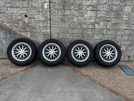 １７インチアルミホイール　＋　 ノーマルタイヤタイヤ４本セット