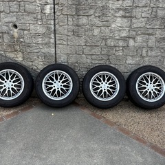 １７インチアルミホイール　＋　 ノーマルタイヤタイヤ４本セット