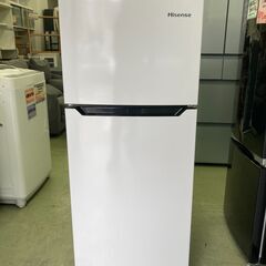 【リサイクルショップ　ピカソ　小松原】Hisense ハイセンス 右開き 120L 2ドア冷蔵庫 2018年製 HR-B1201★4548★の画像