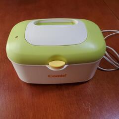 【ユーズド品】Combi おしりふきウォーマー 緑/白