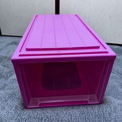 衣装ケース
ピンク中古　絶賛断捨離中