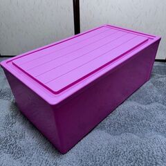 衣装ケース
ピンク中古　絶賛断捨離中の画像