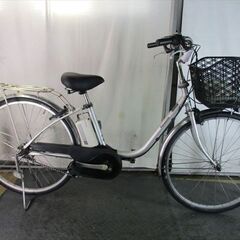 Ｄ923　★整備済み　中古電動自転車★Panasonic【シルバ...