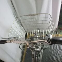 D927　★限定特価★ 中古自転車 ★マルイシ★フォーメーション【27インチ　シルバー　LEDオートライト 】の画像