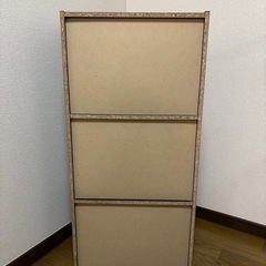 カラーボックス 3段 耐荷重 黒 ブラック used
の画像