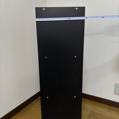 カラーボックス 3段 耐荷重 黒 ブラック used
の画像