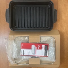 スキレットコートグリルパン　アイリスオーヤマの画像