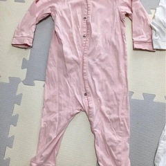 ベビー服　H&M ロンパース　カバーオール　肌着  80 cm の画像