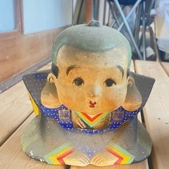 置物　福助　ふくすけ　縁起物　アンティーク