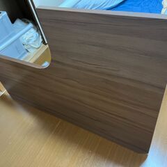 大きな逆L型デスクの画像