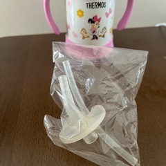 サーモス　ストローマグ　ミニー(交換用ストロー付き)の画像