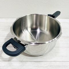 ★未使用★ZWILLING EcoQuickⅡ/ツヴィリング エコクイック II/圧力鍋/22cm/4.0L/ステンレス/耐熱/調理器具/E0DZ0101の画像