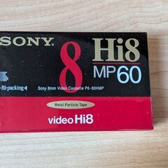 【カセットテープ】SONY MP60 Video8 カセット P...