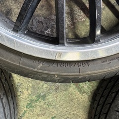 165/40/R17 アルミ付きタイヤの画像