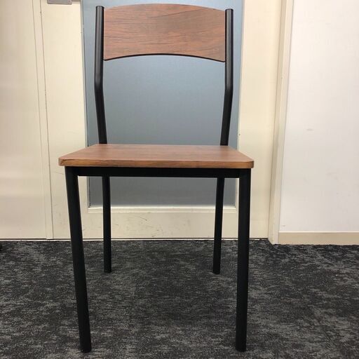 椅子　オフィス用品　ダイニングチェア　２脚　①