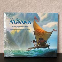 英語版図録「The Art of Moana」（未開封）
