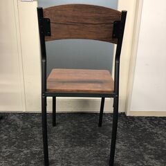 椅子　オフィス用品　ダイニングチェア　２脚　①の画像