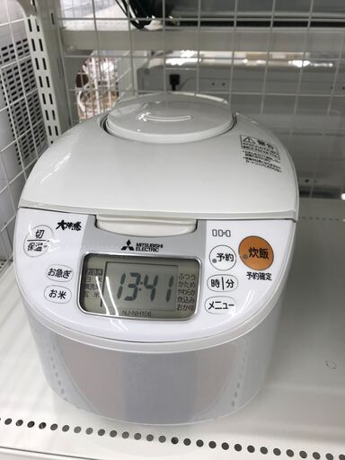★ジモティ割あり★ 三菱 炊飯ジャー NJ-NH106-W 5.5合炊き 2017年製 動作確認／クリーニング済み KJ7173