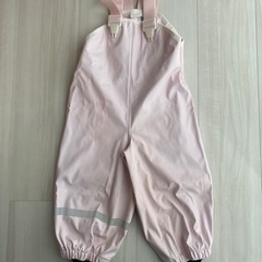 H&M レインパンツ サスペンダー付き　オーバーオール 12-1...