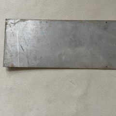 バス放出品 お降りの方は前扉から 使用品 本物 希少品 アルミ製 中古品  の画像