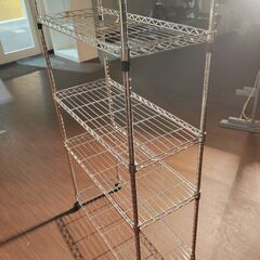 メタルラック　３段　キャスター付き
