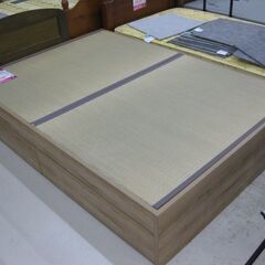 【直接取引】　ダブルサイズ　畳ベッド　引き出し付き