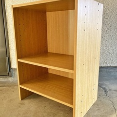 無料 カラーボックス ニトリ Nカラボ レギュラー (ライトブラウン)  の画像