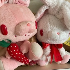 ウサギのぬいぐるみ