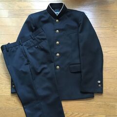 標準型学生服（詰襟160A、ズボン76）