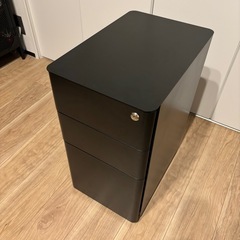 デスクワゴン3段引出し　キャスター付きの画像