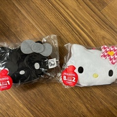 キティちゃん1番くじ　　フェイスチャーム2点セット