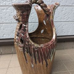 陶器の傘立て