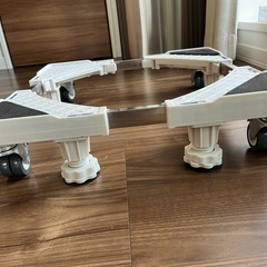 キャスター付き洗濯機台の画像