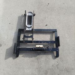 自作車内積載スタンドあげます　自転車は付属しません