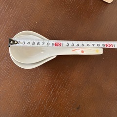 20%オフ‼️【新品・未使用】受け皿付きレンゲの４個セットの画像