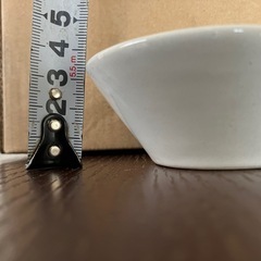 【新品・未使用】受皿付レンゲの５個セットの画像