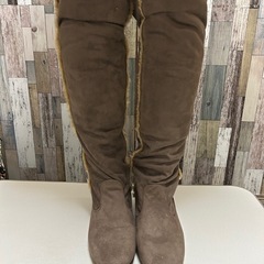 あったかロングブーツ2足セットの画像